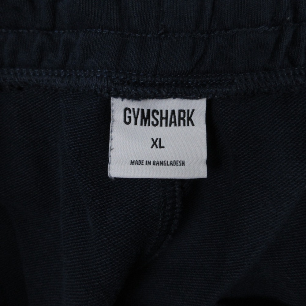 Gymshark Sweatpants Mens XL Navy Blue Fleece Joggers Comfort Gym Activewear - Picture 8 of 9